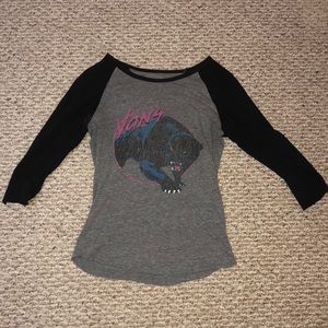 Distressed vans t-shirt